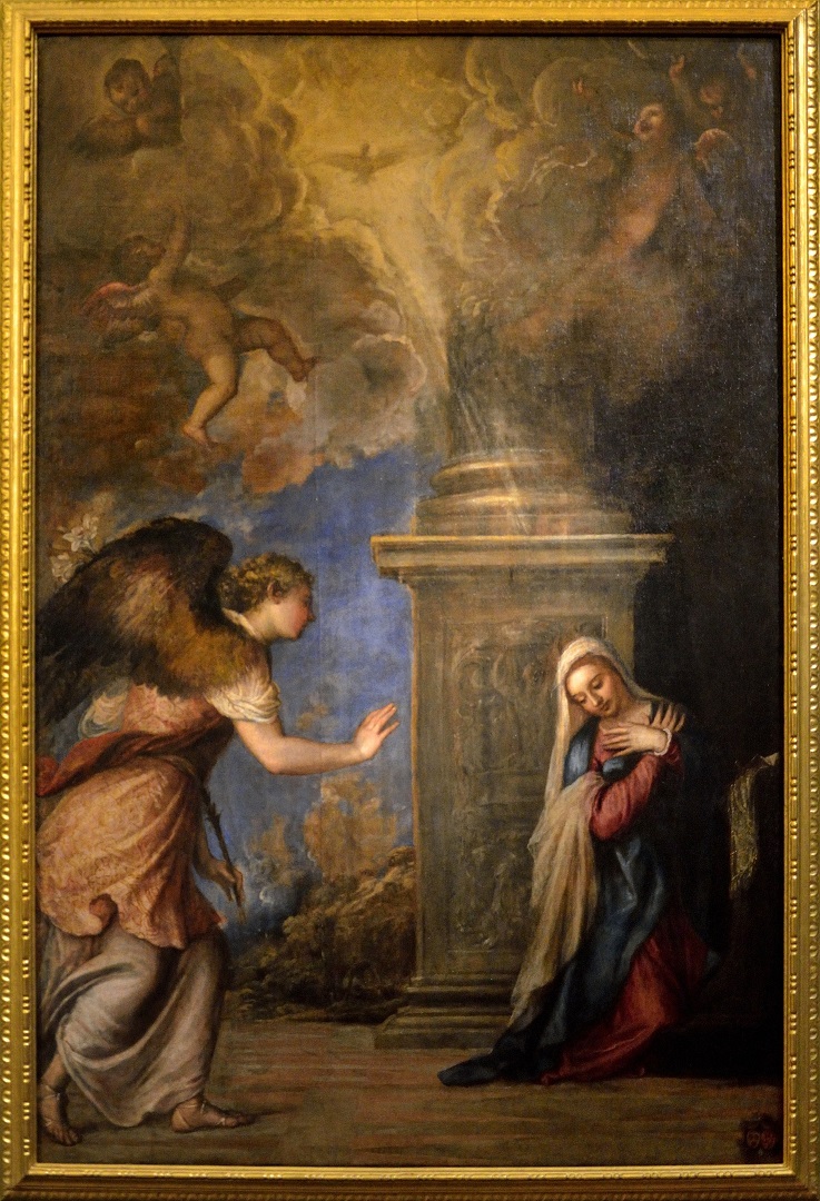 12 - Musée National de Capodimonte - Tiziano - L'Annonciation - 1557
