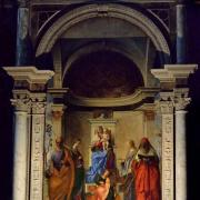 13 - San Zaccaria . Bellini . La Vierge à l'Enfant . 1505