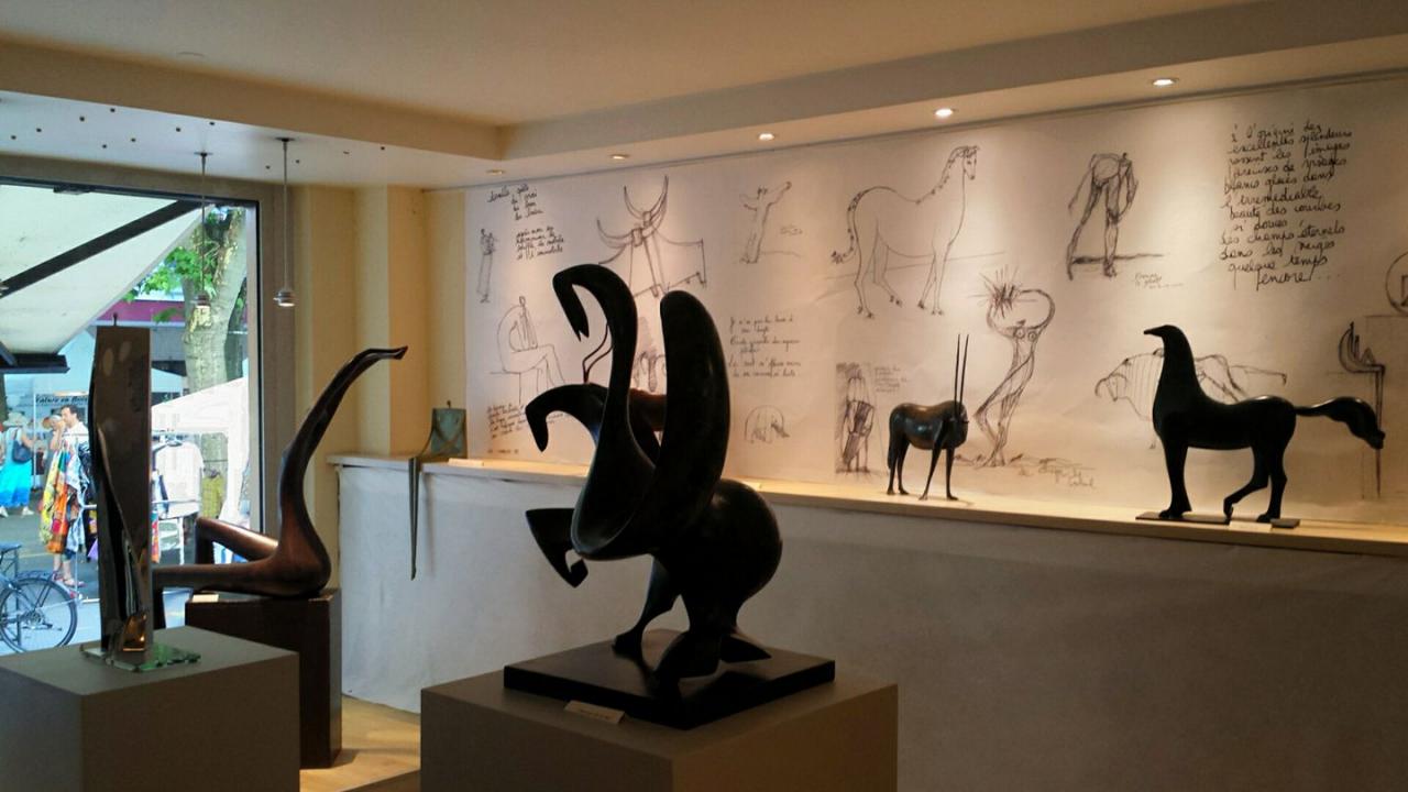 Inauguration de l’exposition des œuvres du sculpteur franco-italien Livio Benedetti