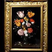 20 . Bergame - Accademia Carrara - Jan van Kessel le Vieux - Vase de fleurs - 1612
