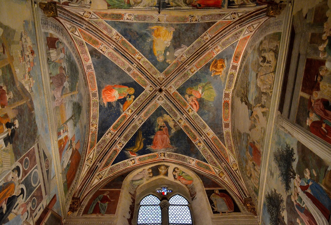 5 - Arezzo - Basilique San Francesco - Chapelle Bacci - Les Evangiles - Bacci di Lorenzo