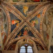 5 - Arezzo - Basilique San Francesco - Chapelle Bacci - Les Evangiles - Bacci di Lorenzo