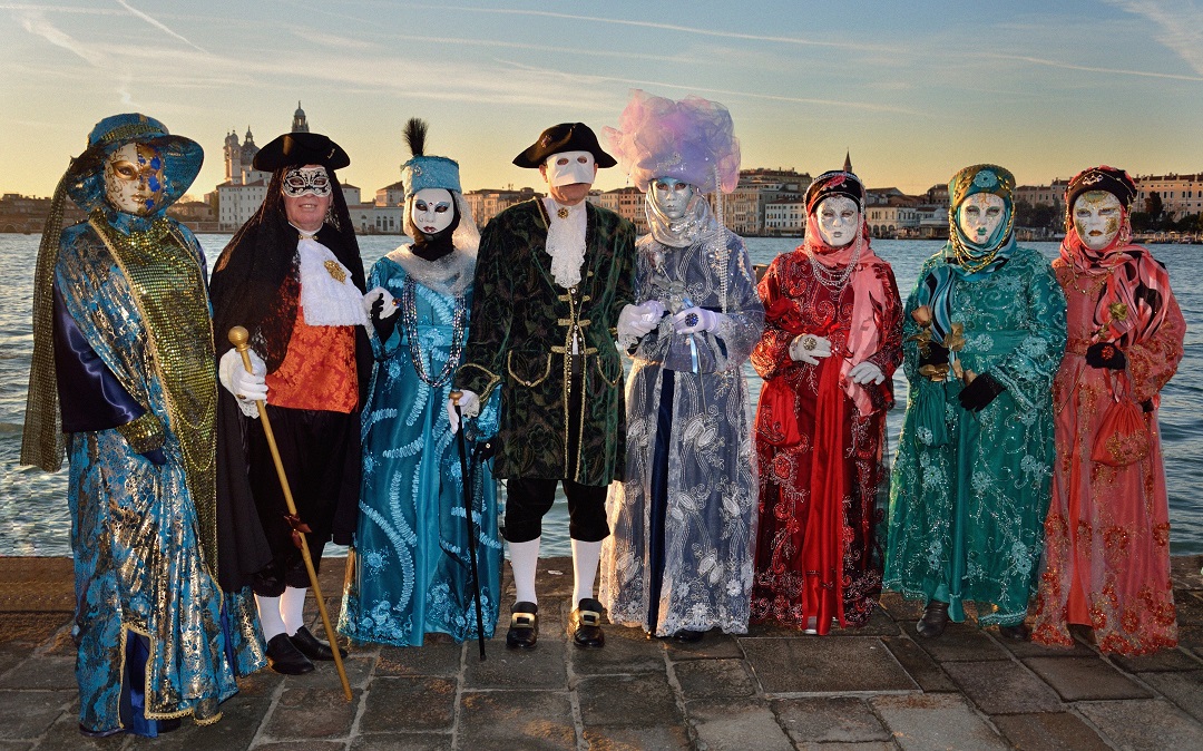 112 - San Giorgio Maggiore - Une partie de la Dante costumée
