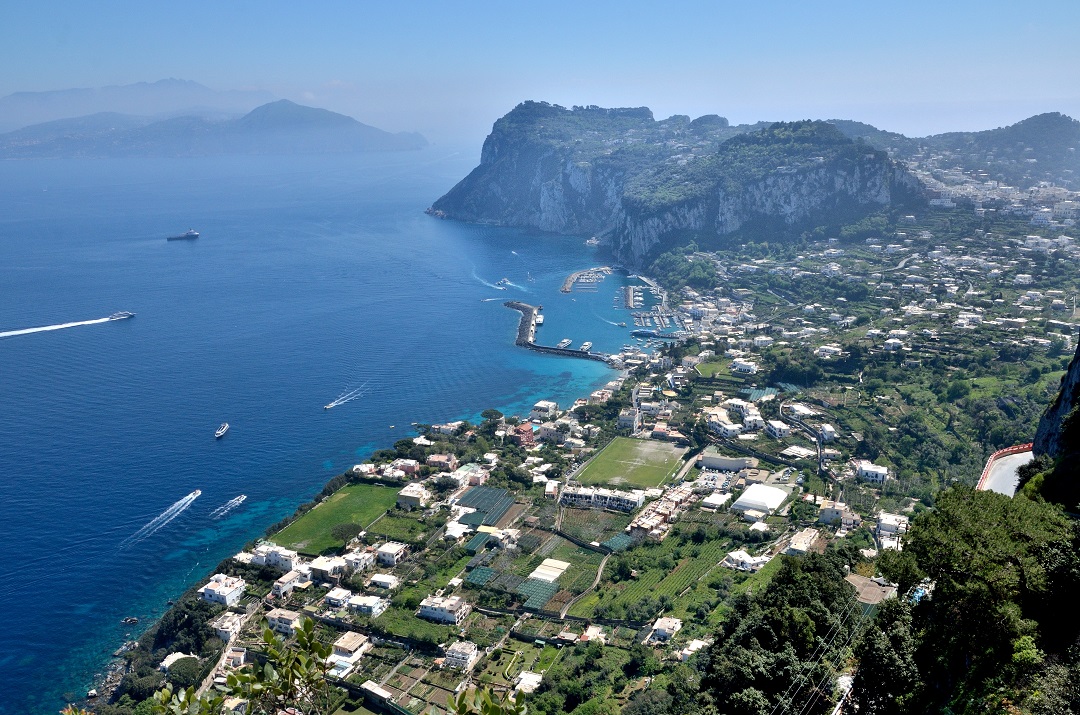 127 - Anacapri - Vue de Capri depuis la Villa San Michele