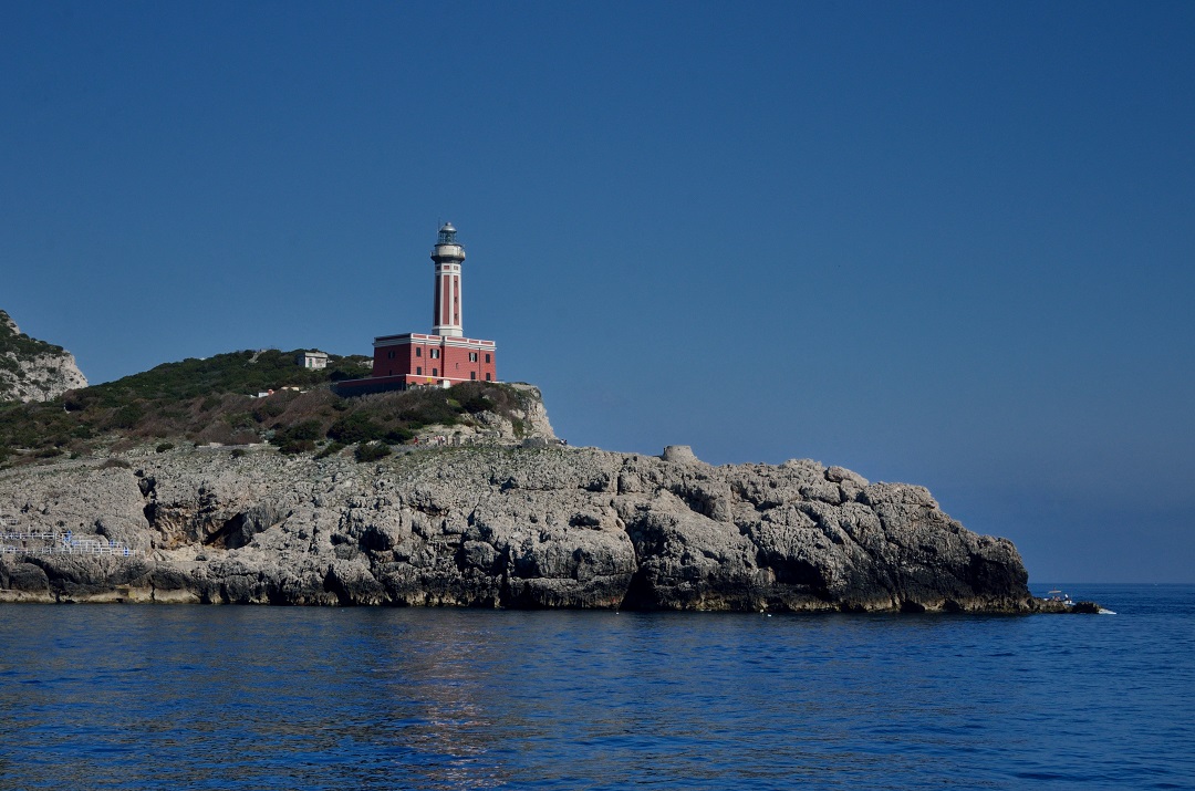 144 - Capri - Le phare de Punta Carena - 28m - Actif depuis 1867
