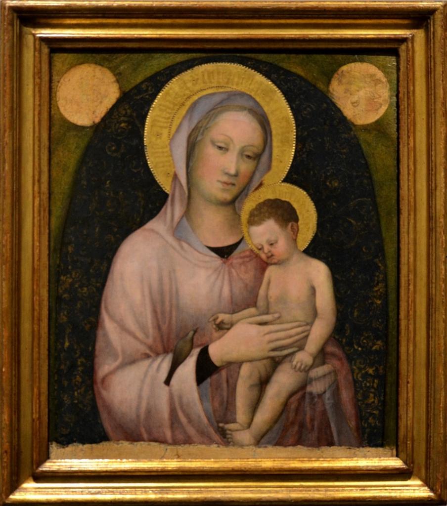 18 . Bergame - Accademia Carrara - Bellini - La Vierge à l'enfant - 1440