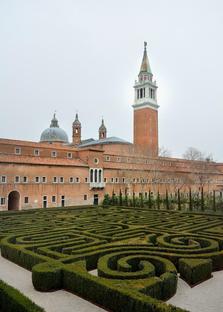 26 - San Giorgio Maggiore . Fondation Cini . Le labyrinte