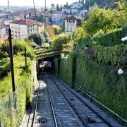 4 . Bergame - Le funiculaire