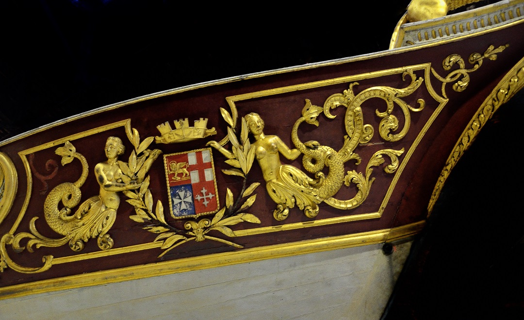 57 - L' arsenal . Musée naval . Bateau royal