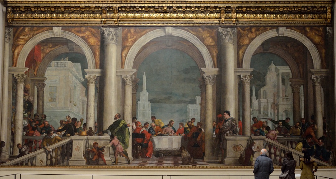 72 - L'Accademia . Veronese . Repas chez Levi . 1573
