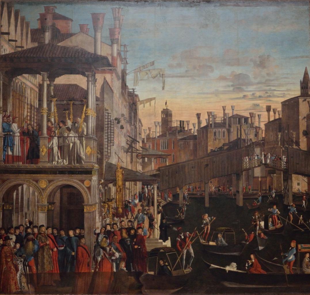73 - L'Accademia . Carpaccio . Miracle de la relique de la Croix . 1494
