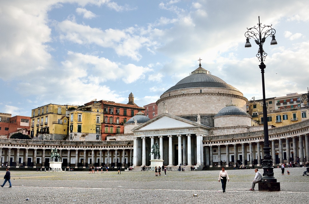 82 - Piazza del Plebiscito -  Basilique San Francesco di Paolo - XIXème siècle